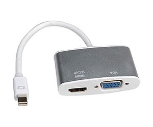 ROLINE Cavo Adattatore 4K2K Mini DisplayPort - HDMI/VGA, MiniDP m/HDMI/VGA f