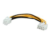 ROLINE Cavo adattatore interno Power 8 pin PCI Express maschio - P4 maschio 0,15 m