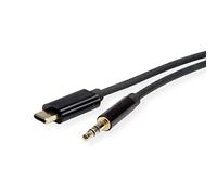 ROLINE Cavo Adattatore USB Tipo C - 3.5 mm Audio ST/ST Nero 3 m