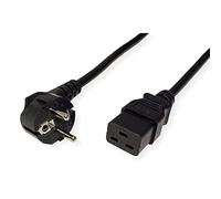 Cavo Di Alimentazione Connettori Spina Tedesca Schuko - C19 16A Mt. 2.0