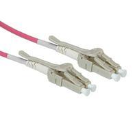 ROLINE Cavo di connessione in fibra ottica Kb.50µ, fibra OM4, LC/LC, LowL, 2m