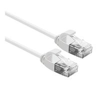 Roline | Cavo di rete Cat6A UTP per data center | LSOH | Sottile | Bianco | 5 m
