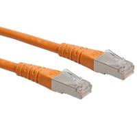 ROLINE Cavo di Rete S/FTP RJ45 Cat. 6 (20m) Arancione