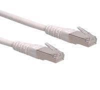 ROLINE Cavo di rete S/FTP RJ45 CAT 6 bianco 7m