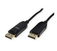 ROLINE Cavo DisplayPort v2.1 (AOC), 10K@60Hz, 54Gbit/s, UHBR13.5, ST/ST, 15 m