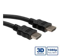 ROLINE Cavo HDMI ad alta velocità Ethernet, LSOH, M/M, nero, 7,5 m
