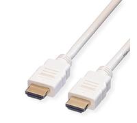 ROLINE Cavo HDMI High Speed con Ethernet Bianco 1,0 m