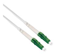 ROLINE Cavo in fibra ottica 9/125 µm OS2, LC/LC, APC, armato in acciaio, simplex, LSOH, bianco, 7 m