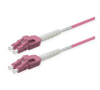 ROLINE Cavo in fibra ottica duplex 50/125µm OM4, LC/LC, UNIBOOT, viola, 20 m