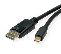 ROLINE Cavo Mini DisplayPort, v1.4, mDP - DP, ST - ST, Nero, 1 m