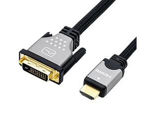 ROLINE Cavo Monitor DVI a HDMI ST-ST Dual Link Nero/Argento 1,5 m