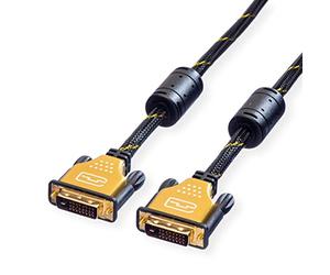 ROLINE Cavo monitor DVI, m/m (24+1) dual link, 3m