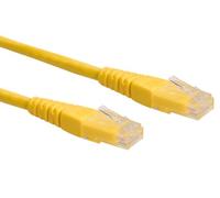 ROLINE Cavo Patch Cat.6 UTP, Giallo, 0,3 m