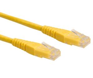 ROLINE Cavo Patch Cat.6 UTP, Giallo, 0,3 m