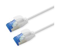 ROLINE Cavo patch Cat.6A (Class EA) S/FTP (PiMF), LSOH, PoE, bianco, 7 m