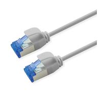 ROLINE Cavo patch Cat.6A (Class EA) S/FTP (PiMF), LSOH, PoE, grigio, 5 m
