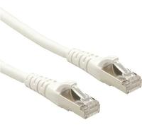 ROLINE - Cavo patch - Da RJ-45 (M) a RJ-45 (M) - 50 cm - SFTP - CAT 6a - bianco (21.15.2860)