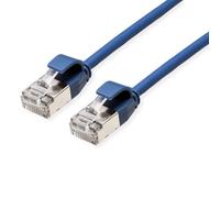 Roline Cavo patch DataCenter U/FTP Cat.6A (Classe EA), LSOH, sottile, blu, 1,5 m