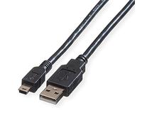 ROLINE Cavo USB 2.0 tipo A/b 5pin mini, 1,8m