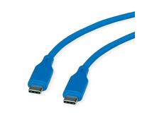 ROLINE CAVO USB COLORATO, 1M, BLU