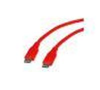 ROLINE CAVO USB COLORATO, 1M, ROSSO