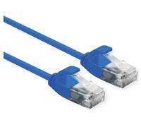 Roline utp data center patchcord cat.6a class ea lsoh slim blu 5m
