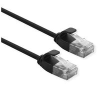 Roline Cavo Utp Data Center Patchcord Cat.6A/Class Ea Lsoh Slim Nero 0.3M