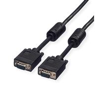 ROLINE Cavo VGA con nucleo in ferrite (M/M HD 15 poli, 15m)