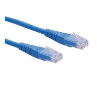 Roline cavoutp patchcord cat.6, class e, blu, 5m