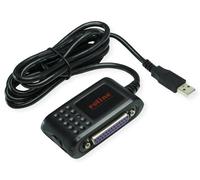 ROLINE Convertitore USB/parallelo + seriale, Nero, 12021017