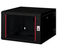 ROLINE Custodia da parete 19 pollici Pro 7 U, 600 x 600 L x P, due parti girevoli, Nero