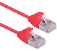 Roline Datacenter - Cavo patch - RJ -45 (M) a RJ -45 (M) - 15 cm - 36 mm - U/FTP - Cat 6A - Halogen -free a forma di ganci divi
