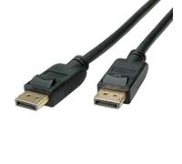ROLINE Displayport Cavo v1.3 | Trasmissione Video e Audio DP a DP | Connettore Maschio | Nero 2 m