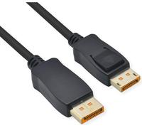 Roline DisplayPort Kabel DP2.1 ST/ST 3M 10KA60Hz UHBR13.5/54GBIT/S - Cavo - Digital/Display/Video - 3 m (11.04.6023)) NEW
