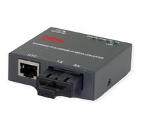 ROLINE Fast Ethernet Convertitore compatto, 10/100Base-TX - 100Base-FX (SC)