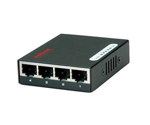 ROLINE Gigabit Ethernet Switch, Pocket, 4 Ports