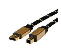 CAVO USB ROLINE 2.0 da USB A Maschio a USB B Maschio 1,8 m