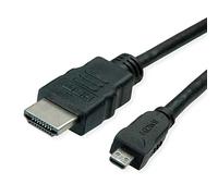 ROLINE GREEN Cavo HDMI ad alta velocità + Ethernet, A - D, M/M, 2 m