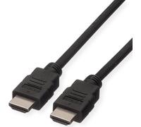 Roline Cavo HDMI GREEN - Alta velocità con Ethernet A-A M/M 1 m Nero