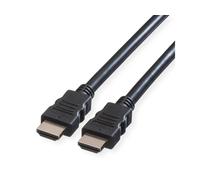 Roline green cavo hdmi high speed cable, m/m, black, 1m