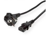 ROLINE GREEN CAVO POWER SCHUKO C13, LSOH ,1,8M , NERO