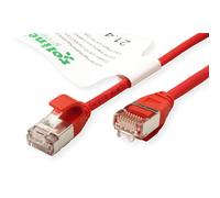 Roline Green Cavo U/Ftp Datacenter Patchcord Cat.6A/Class Ea Lsoh/Tpe Slim Rosso 2M