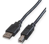 ROLINE GREEN CAVO USB2.0 A - B M/M BLACK 1.8M