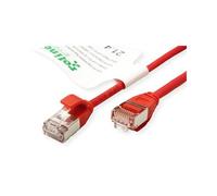 ROLINE GREEN U/FTP DATACENTER Patchcord CAT 6A/CLASS EA, LSOH/TPE, SLIM, ROSSO ,