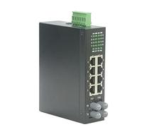 ROLINE Industrial Switch, 6x RJ-45, 2x ST, unmanaged