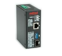 ROLINE Industrie Konverter, 10/100/100/1000T-1000F-Convertitore di rete 10/100/100/1000T-1000F)