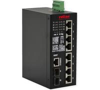 Roline Industry. Gigabit eth. Switch 8x+ 2x Dual -Speed SFP gestito 240W - Switch - 1 Gbps - 10 -Port - Potenza su Ethern NEW