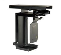 ROLINE Mini Porta-PC Estraibile e ruotabile Nero