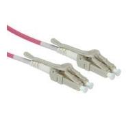 ROLINE OM4, LC/LC, 2m cavo a fibre ottiche Grigio, Bianco (ROLINE FO Cable 50/125Ã‚Âµ. OM4. LC/LC. Violet. 2.0m) NEW