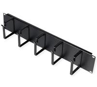ROLINE Pannello di distribuzione da 19 pollici, 2 HE, 85 x 60 mm, nero